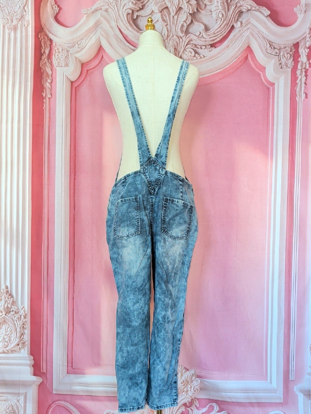 Distressed Overalls - Picture 5 of 8